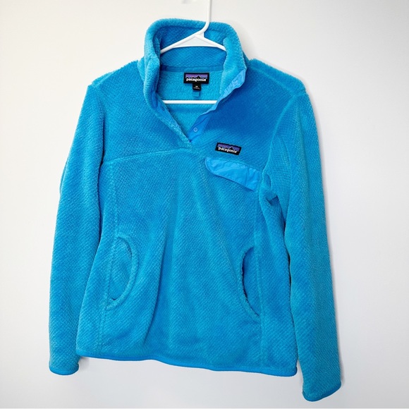 Patagonia Jackets & Blazers - Patagonia ReTool Snap-T Fleece Blue Pullover Size XS